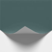 Papier Cadeau Couleur solide gris ardoise foncée (Coin)