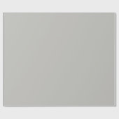 Papier Cadeau Couleur solide gris clair (Plat)