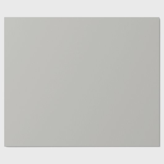 Papier Cadeau Couleur solide gris clair (Plat)