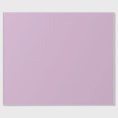 Papier Cadeau Couleur solide lavande rose (Plat)