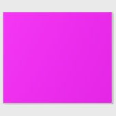 Papier Cadeau Couleur solide Magenta (Plat)