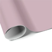 Papier Cadeau Couleur solide mauve claire (Coin rond)