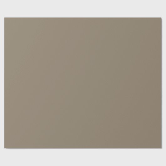 Papier Cadeau Couleur solide Quiver Tan (Plat)