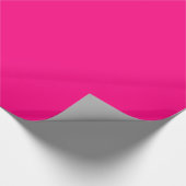 Papier Cadeau couleur solide rose (Coin)