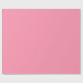Papier Cadeau Couleur solide rose Baker-Miller (Plat)