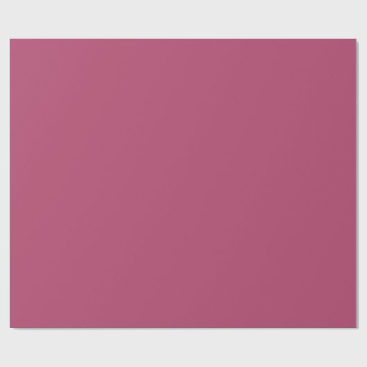 Papier Cadeau Couleur solide Rose framboise (Plat)