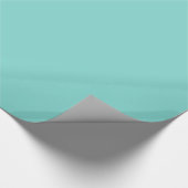 Papier Cadeau Couleur solide : Turquoise Aqua (Coin)