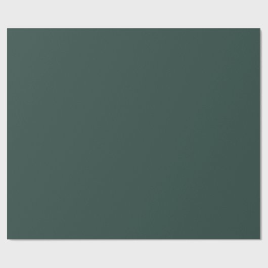 Papier Cadeau Couleur solide vert chasseur (Plat)