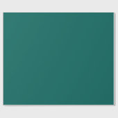 Papier Cadeau Couleur solide vert foncé riche (Plat)
