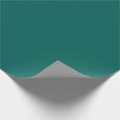 Papier Cadeau Couleur solide vert foncé riche (Coin)