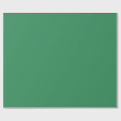 Papier Cadeau Couleur solide vert mer (Plat)