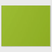 Papier Cadeau Couleur solide vert pomme | Classique | Élégant (Plat)