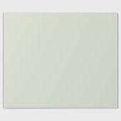 Papier Cadeau Couleur solide vert Whisper (Plat)