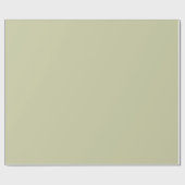 Papier Cadeau Couleur solide verte Fernwood (Plat)