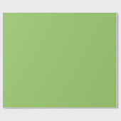 Papier Cadeau Couleur solide verte laitue (Plat)