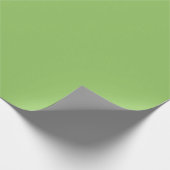 Papier Cadeau Couleur solide verte laitue (Coin)