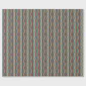 Papier Cadeau Couleur Texturée Damier Rayé (Plat)