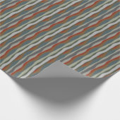 Papier Cadeau Couleur Texturée Damier Rayé (Coin)