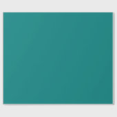 Papier Cadeau Couleur Turquoise astucieuse (Plat)
