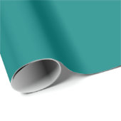 Papier Cadeau Couleur Turquoise astucieuse (Coin rond)