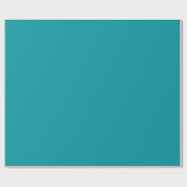Papier Cadeau Couleur Turquoise paradisiaque (Plat)