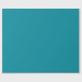 Papier Cadeau Couleur Turquoise vive bleue (Plat)