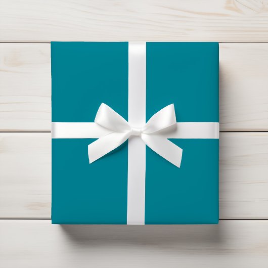 Papier Cadeau Couleur Turquoise vive bleue