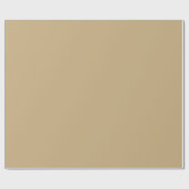 Papier Cadeau Couleur uni beige clair (Plat)