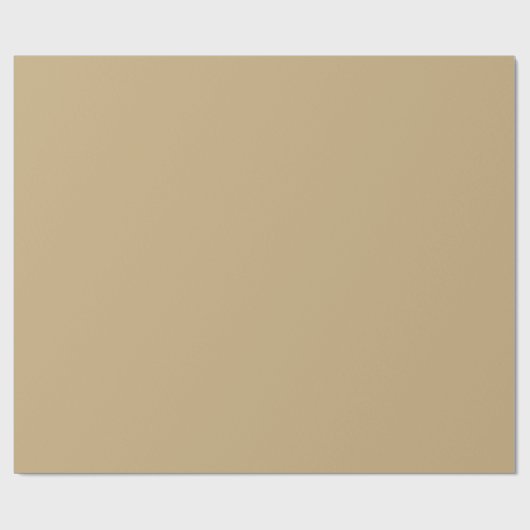 Papier Cadeau Couleur uni beige clair (Plat)