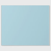 Papier Cadeau Couleur uni bleu clair (Plat)