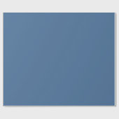 Papier Cadeau Couleur uni bleu Queen (Plat)