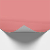 Papier Cadeau Couleur Uni: Corail Clair (Coin)