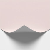 Papier Cadeau Couleur Uni Douce Pêche au Pastel Doux (Coin)