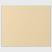 Papier Cadeau Couleur uni jaune Peach (Plat)