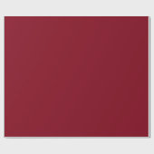 Papier Cadeau Couleur uni rouge grenat (Plat)
