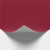 Papier Cadeau Couleur uni rouge grenat (Coin)