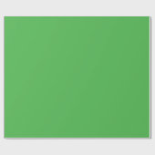 Papier Cadeau Couleur uni vert (Plat)