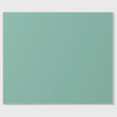 Papier Cadeau Couleur uni vert pastel Amazonite (Plat)