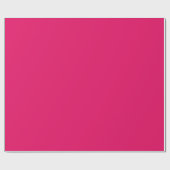 Papier Cadeau Couleur unie : Framboise (Plat)