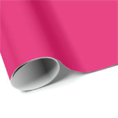 Papier Cadeau Couleur unie : Framboise (Coin rond)