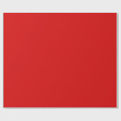 Papier Cadeau Couleur unie : Rouge (Plat)