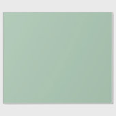 Papier Cadeau Couleur vert clair de la mer (Plat)