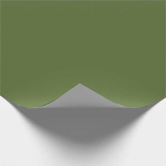 Papier Cadeau Couleur vert olive clair ton (Coin)