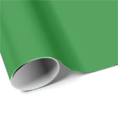 Papier Cadeau Couleur verte G06 (Coin rond)