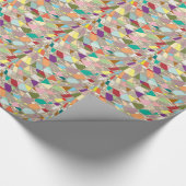 Papier Cadeau Couleurs Abstraites or (Coin)