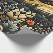 Papier Cadeau Couleurs agricoles automnales (Coin)