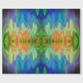 Papier Cadeau Couleurs Ardentes (Plat)