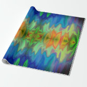 Papier Cadeau Couleurs Ardentes (Déroulé)