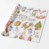 Papier Cadeau Couleurs Cadeaux 2 (Déroulé)