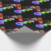 Papier Cadeau Couleurs dans le noir (Coin)